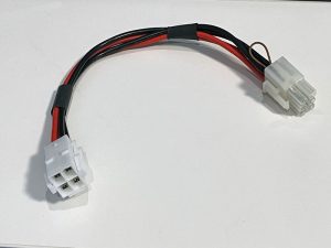 Yaesu＆ICOM 4ピン6ピンバッテリー変換ケーブル（新4P➡旧6P）